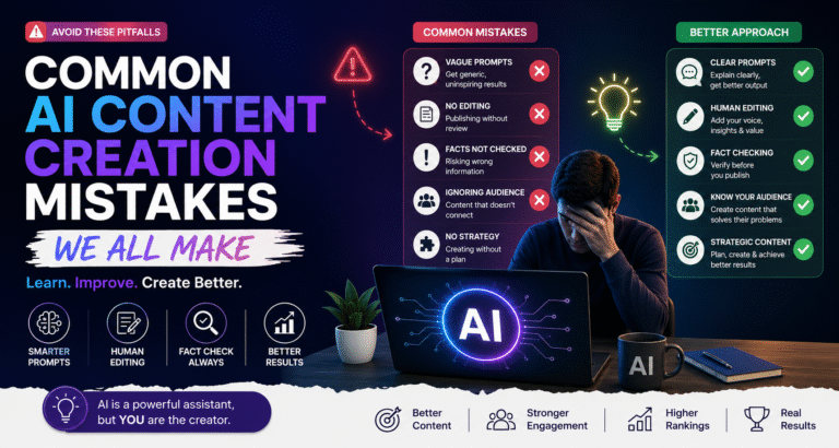 Common AI Content Creation Mistakes We All Make