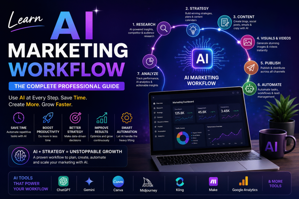 Learn AI Marketing Workflow